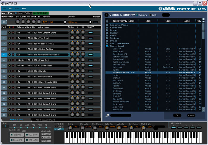 Yamaha motif rack xs editor for mac